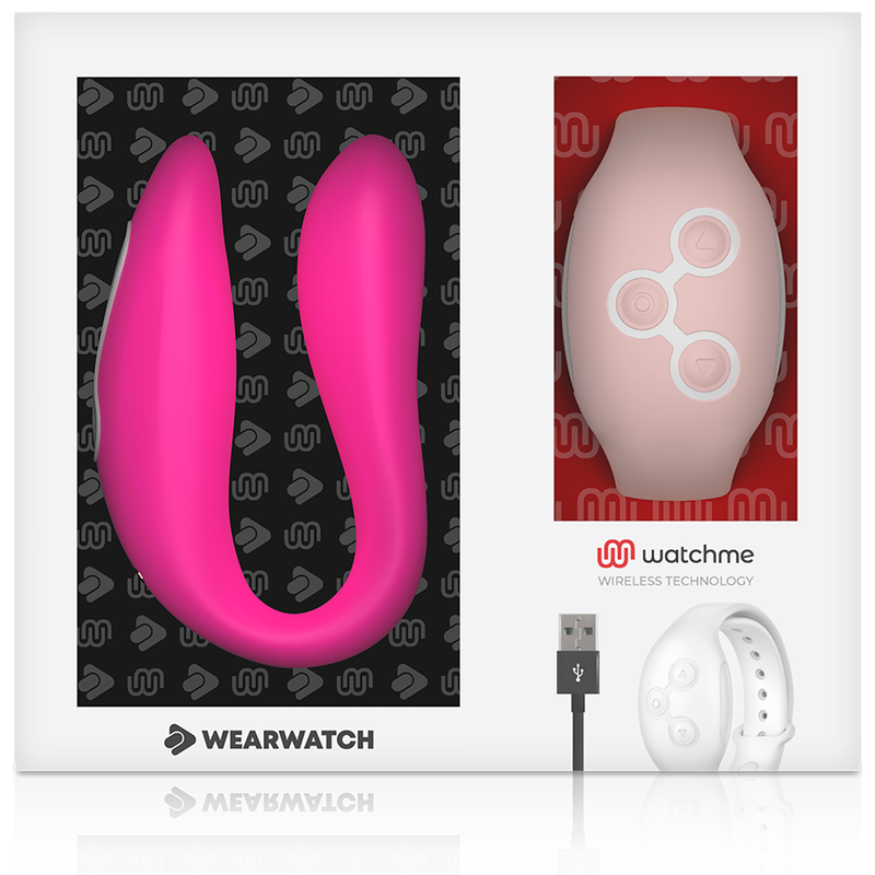 WEARWATCH - VIBRADOR WATCHME DUAL TECHNOLOGY FÚCSIA / ROSA - Sexshoptuga 