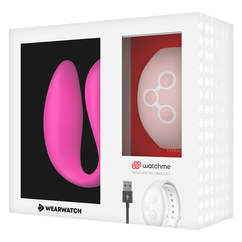 WEARWATCH - VIBRADOR WATCHME DUAL TECHNOLOGY FÚCSIA / ROSA - Sexshoptuga 