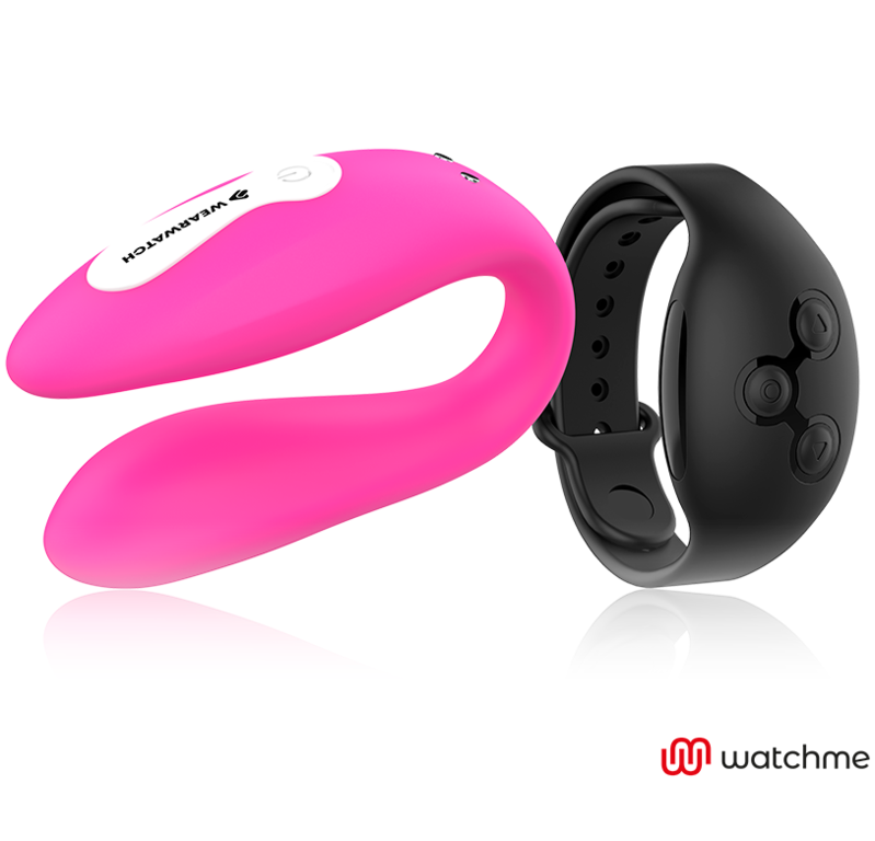 WEARWATCH - VIBRADOR WATCHME DUAL TECHNOLOGY FÚCSIA/AZABACHE - Sexshoptuga 