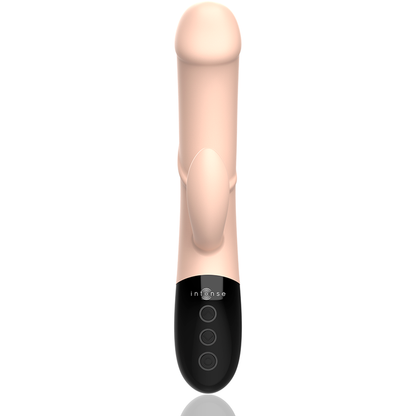 INTENSE - VIBRADOR RECARREGVEL MAGNUS DUAL NATURAL - Sexshoptuga 