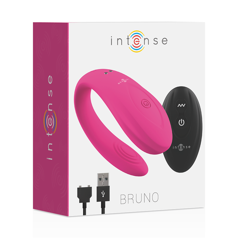 INTENSE - BRUNO PARTNER DOUBLE PLEASURE PINK - Sexshoptuga  Sexshoptuga 