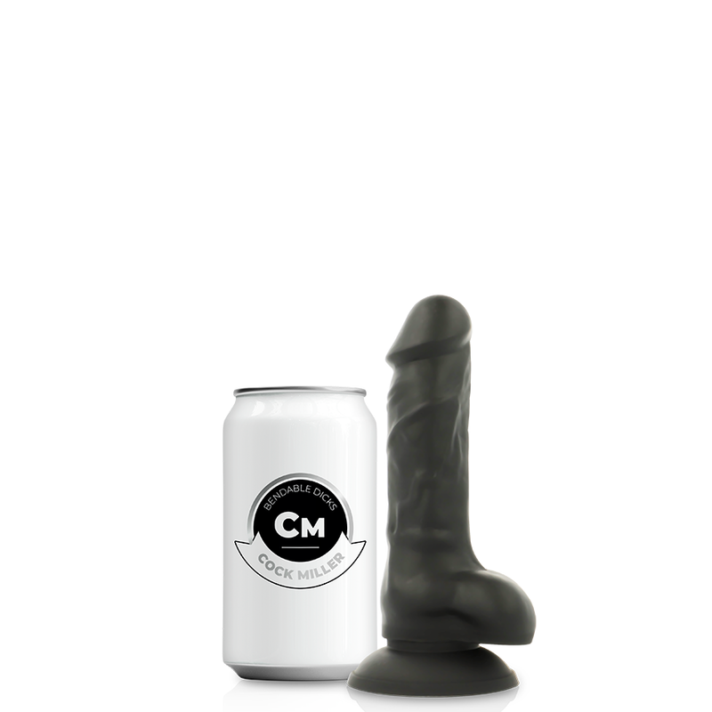 COCK MILLER - ARNÊS + DENSIDADE DE SILICONE COCKSIL ARTICULVEL PRETO 13 CM Sexshoptuga 