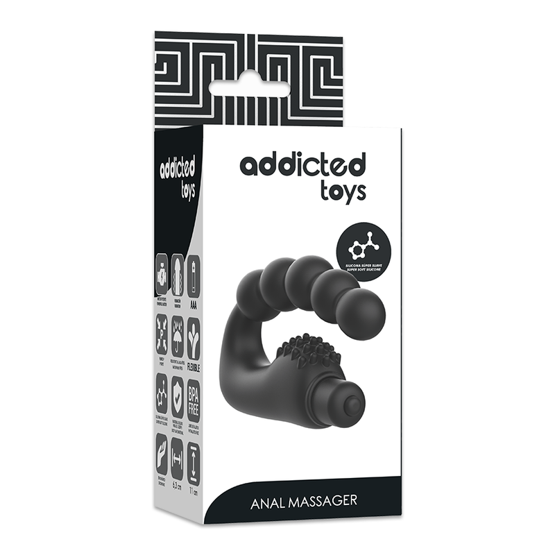 ADDICTED TOYS - MASSAGER ANAL PROSTTICO COM VIBRAO - Sexshoptuga  Sexshoptuga 