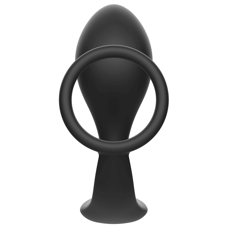 ADDICTED TOYS - PLUG ANAL COM ANEL DE SILICONE PRETO - Sexshoptuga  Sexshoptuga 