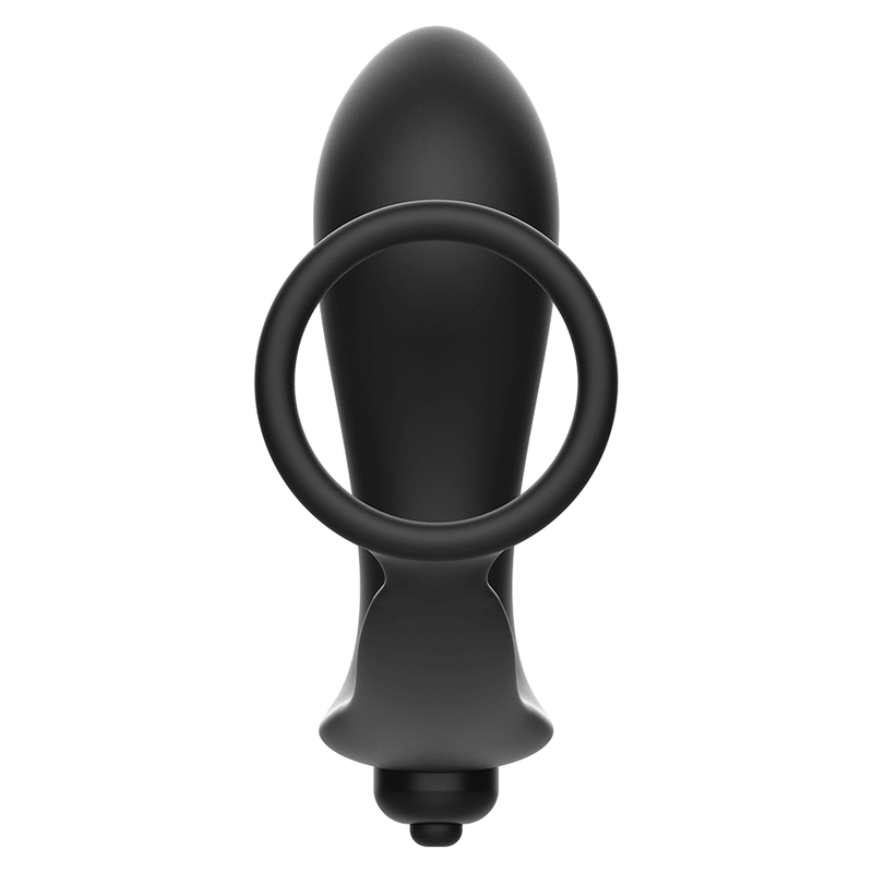 ADDICTED TOYS - PLUG ANAL VIBRATÓRIO COM ANEL PARA PÊNIS - Sexshoptuga  Sexshoptuga 