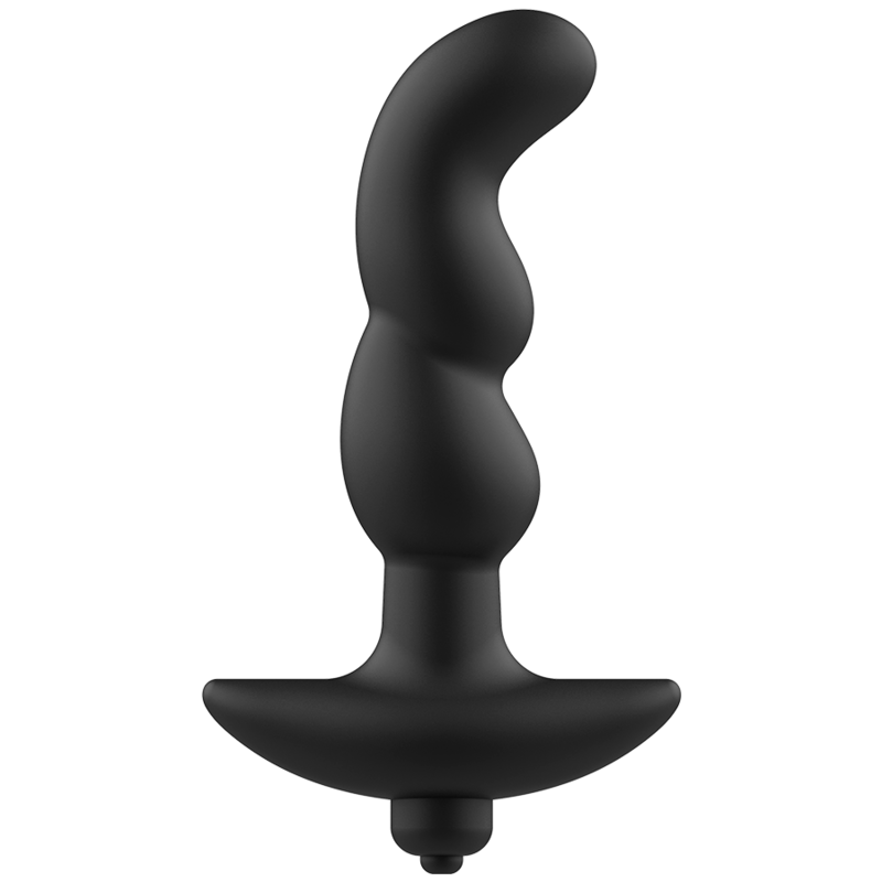 ADDICTED TOYS - MASSAGER ANAL COM VIBRAO PRETA MODELO 2 - Sexshoptuga  Sexshoptuga 