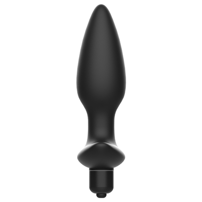 ADDICTED TOYS - MASSAGER PLUG ANAL COM VIBRAO PRETO - Sexshoptuga 