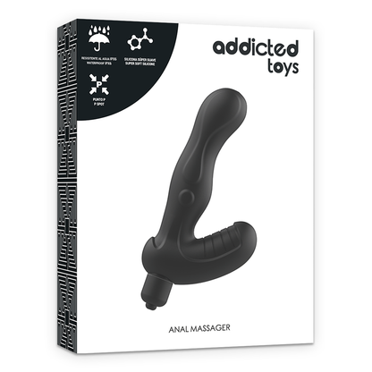 ADDICTED TOYS - P-SPOT VIBE ESTIMULADOR ANAL DE PRÓSTATA DE SILICONE - Sexshoptuga 