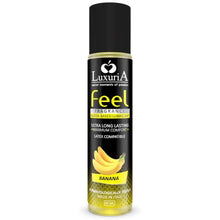 INTIMATELINE - LUXURIA FEEL LUBRIFICANTE BASE DE GUA BANANA 60 ML - Sexshoptuga  Sexshoptuga 