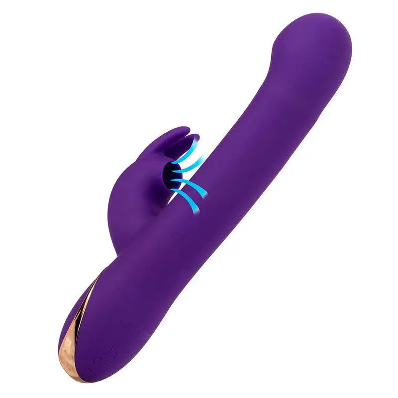 CALEXOTICS - JACK RABBIT VIBRADOR E ESTIMULADOR 7 VIBRAÇÕES E MODO DE SUCÇÕES AZUL - Sexshoptuga 