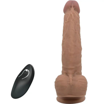 PRETTY LOVE - JONATHAN SILICONE DILDO 3 VIBRAÕES + 3 MEDIDAS DE INSERO CONTROLE REMOTO 21 CM - Sexshoptuga 