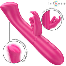 Julieta Rabbit Vibrador 18,6 cm com 10 Vibrações Rosas Sexshoptuga 