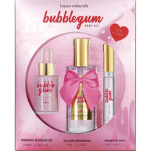 BIJOUX - INDISCRETS KIT BUBBLEGUM PLAY COM ÓLEO GEL E LIP GLOSS - Sexshoptuga  Sexshoptuga 