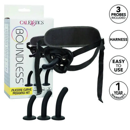 CALEXOTICS - BOUNDLESS KIT DE PEGGING DE CURVA DE SILICONE - Sexshoptuga 