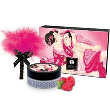 SHUNGA - KIT DE PÓ DE MASSAGEM COMESTÍVEL FRAMBOESA - Sexshoptuga  Sexshoptuga 