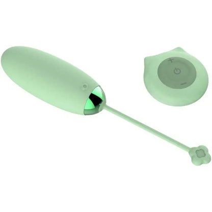 ARMONY - KITTY FUN EGG VIBRADOR CONTROLE REMOTO 10 VIBRAÇÕES VERDE - Sexshoptuga 