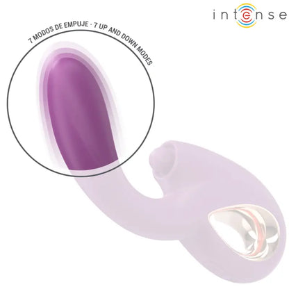 INTENSE - LALI MULTIFUNCIONAL VIBRADOR G-SPOT TAPPING & THRUST & VIBRATION ROXO - Sexshoptuga 