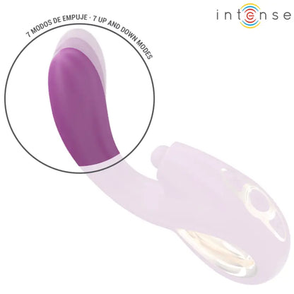 INTENSE - LALI MULTIFUNCIONAL VIBRADOR G-SPOT TAPPING & THRUST & VIBRATION ROXO - Sexshoptuga 