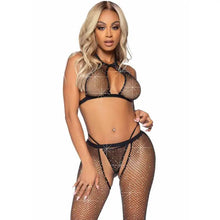 LEG AVENUE - FISHNET TOP, G-STRING E CALAS - Sexshoptuga  Sexshoptuga 