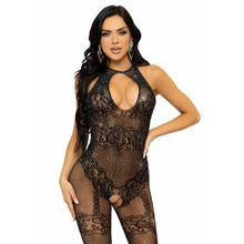 LEG AVENUE - SEAMLESS FISHNET BODYSTOCKING TAMANHO ÚNICO - PRETO - Sexshoptuga  Sexshoptuga 