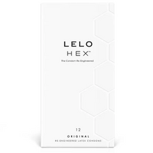 LELO - CAIXA DE PRESERVATIVO HEX 12 UNIDADES - Sexshoptuga  Sexshoptuga 