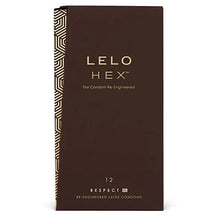 LELO - HEX PRESERVATIVOS RESPEITO XL 12 PACK - Sexshoptuga  Sexshoptuga 