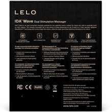 LELO - IDA WAVE MASSAGEIRO PARA CASAIS PRETO - Sexshoptuga  Sexshoptuga 