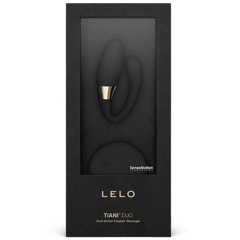 LELO - TIANI DUO MASSAGEADOR DE CASAIS PRETO - Sexshoptuga 