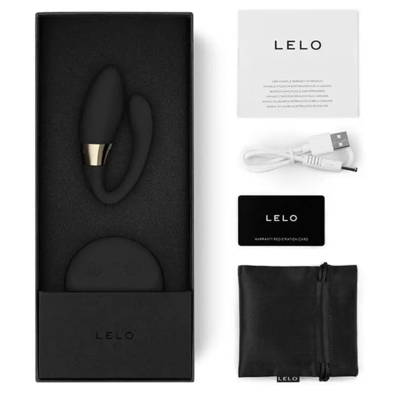 LELO - TIANI DUO MASSAGEADOR DE CASAIS PRETO - Sexshoptuga 