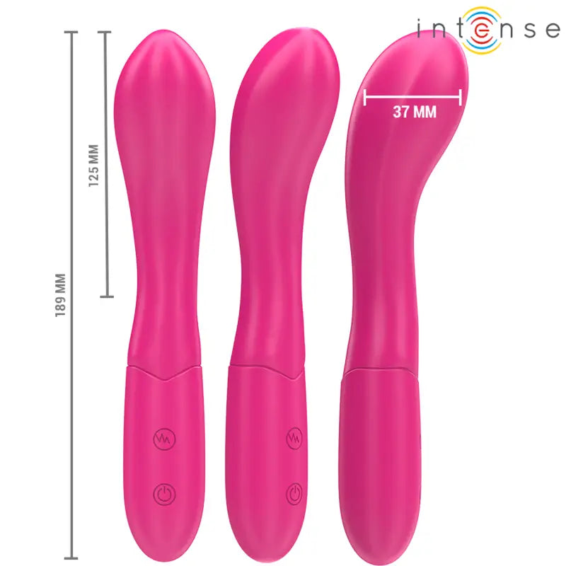 Lisette Vibrador Rosa Flexível com 10 Vibrações Intensas