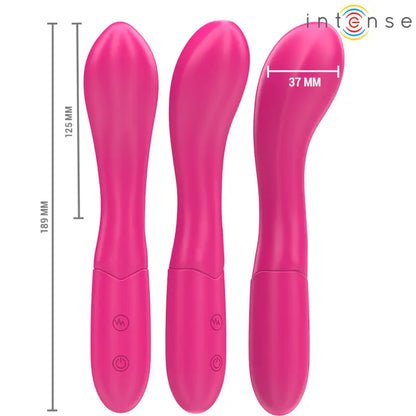 Lisette Vibrador Rosa Flexível com 10 Vibrações Intensas