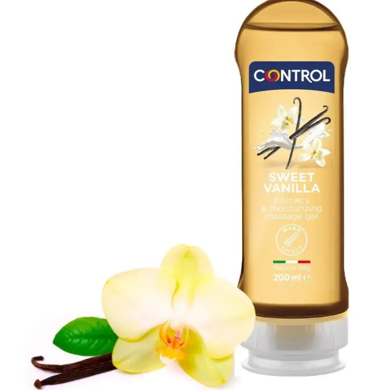 CONTROL - 2 EN 1 MASSAGEM E PRAZER MADAGASCAR DOCE 200 ML - Sexshoptuga 