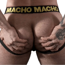 MACHO - MX25AC JOCK COURO AMARELO S - Sexshoptuga  Sexshoptuga 