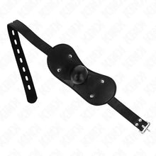 KINK - MÁSCARA BOCA BALL GAG COM FECHADURA AJUSTÁVEL 42-60 CM - Sexshoptuga  Sexshoptuga 