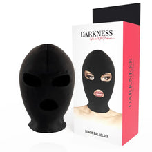 DARKNESS - MSCARA DE SUBMISSO DE BDSM BOCA E OLHOS PRETA - Sexshoptuga  Sexshoptuga 