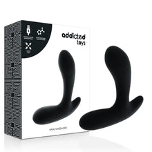 ADDICTED TOYS - MASSAGER ANAL VIBRAO PRETA - Sexshoptuga  Sexshoptuga 