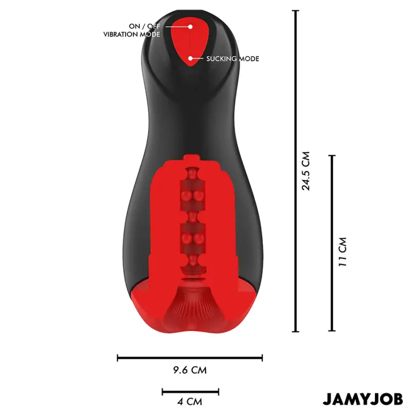 JAMYJOB - MASTURBADOR AUTOMÁTICO CORE-X 5 MODOS DE SUCÇÃO E VIBRAÇÃO - Sexshoptuga 