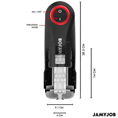 JAMYJOB - MASTURBADOR AUTOMÁTICO DE VAGINA POR GRAVIDADE 5 MODOS DE SUCÇÃO - Sexshoptuga 