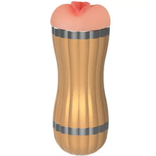 ARMONY - BEVIS MASTURBADOR DUPLO VAGINA E BOCA DOURADO - Sexshoptuga  Sexshoptuga 