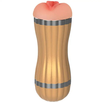 ARMONY - BEVIS MASTURBADOR DUPLO VAGINA E BOCA DOURADO - Sexshoptuga 