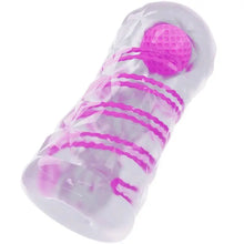 PRETTY LOVE - MASTURBADOR MASCULINO FANTASY COM ESPIRAL INTERNA E BOLAS TRANSPARENTES - Sexshoptuga  Sexshoptuga 