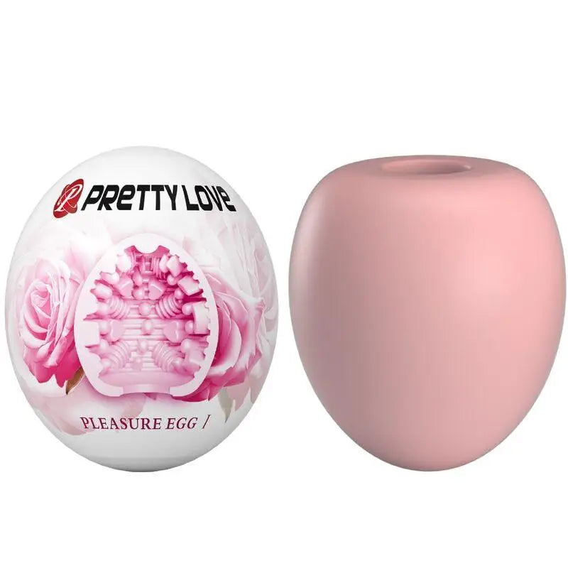 PRETTY LOVE - MASTURBADOR MASCULINO ROSA OVO - Sexshoptuga 