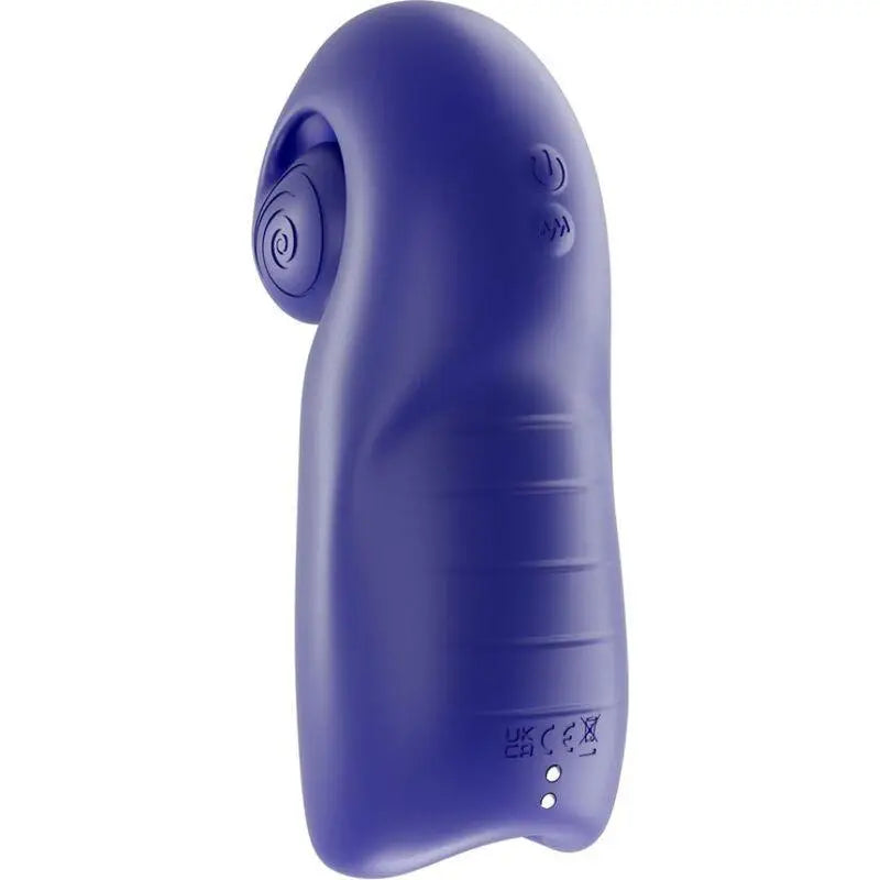 SNAIL VIBE - EVO PARA ELE MASTURBADOR MASCULINO SLIDE N'ROLL AZUL ESCURO - Sexshoptuga 