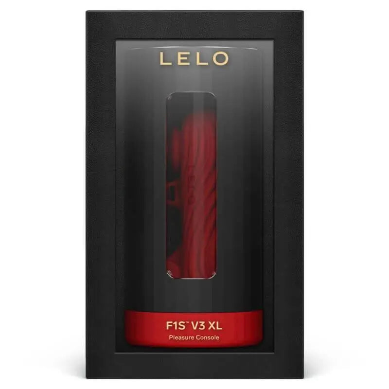 LELO - F1S V3 MASTURBADOR MASCULINO VERMELHO XL - Sexshoptuga 