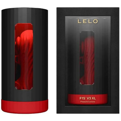 LELO - F1S V3 MASTURBADOR MASCULINO VERMELHO XL - Sexshoptuga 