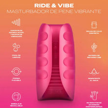 MASTURBADOR VIBRADOR DUREX -TOY RIDE & VIBE - Sexshoptuga  Sexshoptuga 