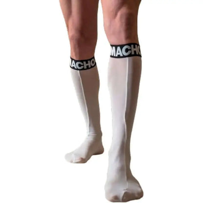 MACHO - MEIAS FINAS TAMANHO ÚNICO BRANCO - Sexshoptuga 