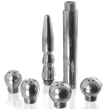 METAL HARD - CONJUNTO DE LIMPEZA VAGINAL/ANAL 5UNS - Sexshoptuga  Sexshoptuga 