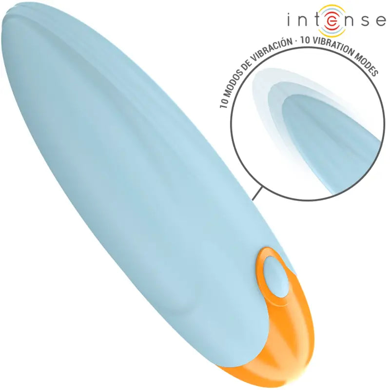 INTENSE - MIKE VIBRATING BULLET 10 VIBRAÇÕES CONTROLE REMOTO AZUL - Sexshoptuga 