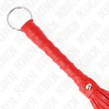 KINK - MINI CHICOTE VERMELHO SIMPLES 28 CM - Sexshoptuga  Sexshoptuga 